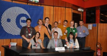 Cała Polska delegacja w siedzibie ESA / Credits: Jarosław Jaworski