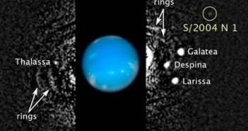 S/2004 N1 - nowy księżyc Neptuna / Credits - SETI, HST, NASA, ESA