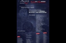 Plakat konferencji GR20/Amaldi10 / Credits - organizatorzy GR20/Amaldi10