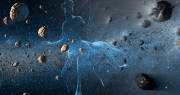 Wizualizacja centaurów, krążących pomiędzy dużymi planetami nazego Układu Słonecznego / Credits - NASA, JPL-Caltech