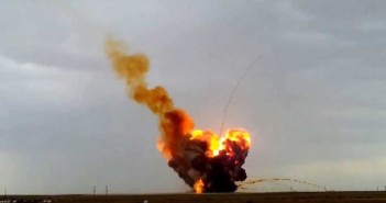 Upadek i eksplozja rakiety Proton-M, 2 lipca 2013 / Credits: Russia Today