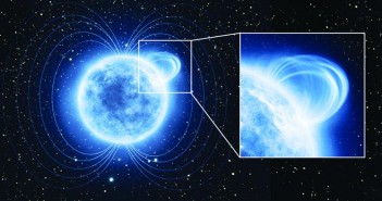 Wizja artystyczna magnetara SGR 0418 / Credits: ESA/ATG Medialab