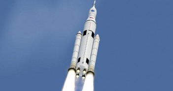 Rakieta SLS i kapsuła MPCV Orion / Credits - NASA