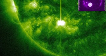 Faza maksymalna rozbłysku klasy M1.5 z 1817 - 12.08.2013 / Credits - NASA, SDO
