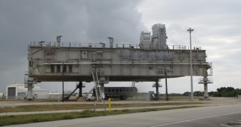 Jedna z trzech platform do zagospodarowania / Credits: NASA