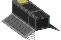 Rysunek koncepcyjny cubesata PanelSAR-NANO / Credits: SSBV