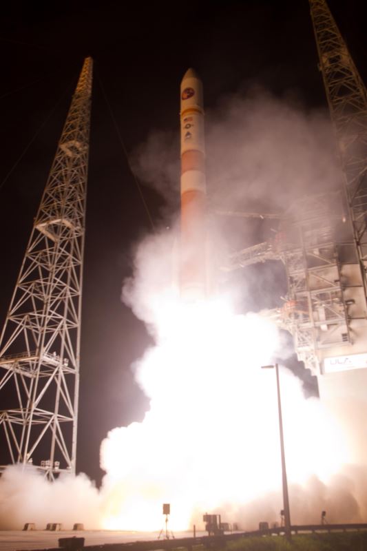 Start rakiety Delta IV z satelitą WGS-6 / Credits: ULA
