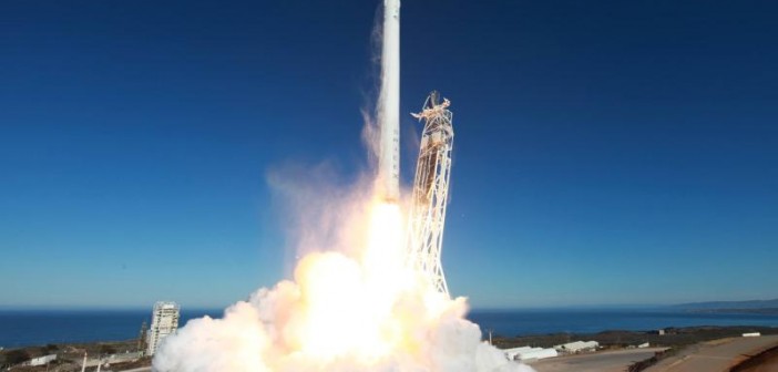 Start Falcona 9 v 1.1 - 29.09.2013 / Credits - SpaceX