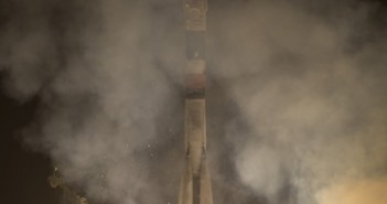 Start Sojuza TMA-10M / Credits: NASA