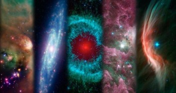 Mozaika zdjęć z teleskopu Spitzera / Credits: NASA