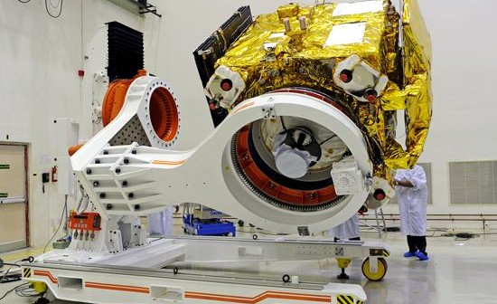 Prace nad sondą MangalYaan / Credits: ISRO