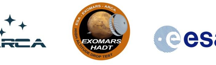 Loga inicjatywy ARCA, programu HADT oraz agencji ESA / Credits: ARCA