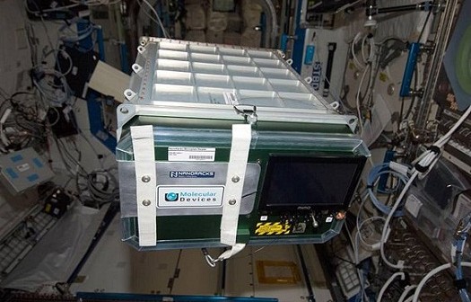 Pakiet eksperymentów naukowych wyniesionych na ISS poprzez Nanoracks / Credits: NASA