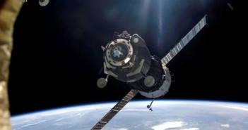 Rosyjski statek transportowy Progress / Credits: NASA