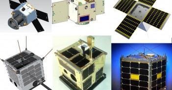 Satelity, które polecą na pokładzie rakiety Dniepr / Credits - CBK PAN, DubaiSat, STSSat, WNISAT, La Sapienza, AprizeSat