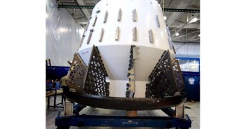 Makieta kapsuły Dragon / Credits: SpaceX