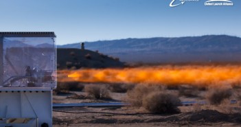 Test silnika XR-5H25 / Credits: ULA-XCOR