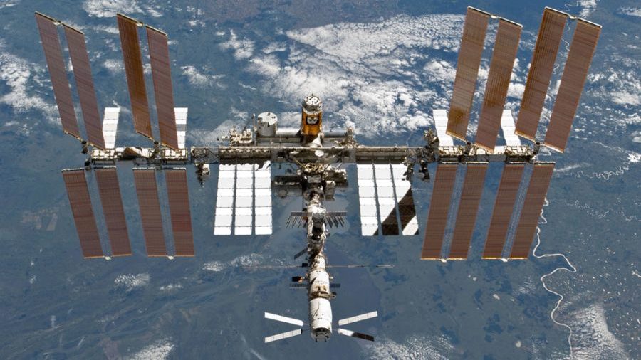 Stacja kosmiczna ISS / Credits: NASA