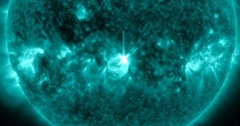 Moment maksimum rozbłysku z 29 grudnia / Credits - NASA, SDO