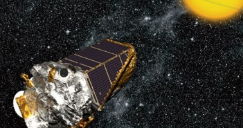 Kepler w przestrzeni kosmicznej - wizualizacja / Credits: NASA