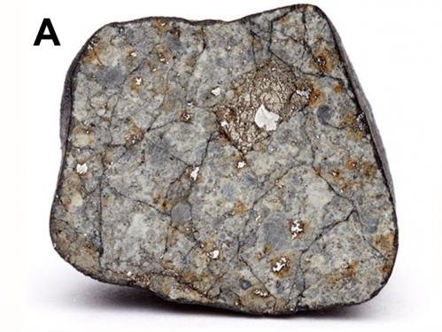 Wnętrze jednego z tysięcy fragmentów meteorytu czelabińskiego / Credits - Science/AAAS