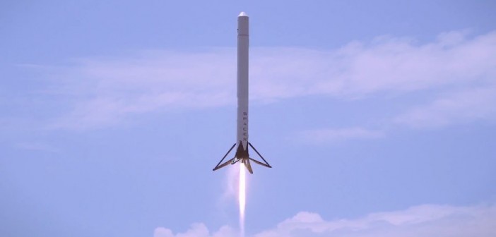Test F9R-Dev1 z 1 maja 2014 / Credits: SpaceX