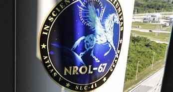 Logo misji NROL-67 / Credits: NRO