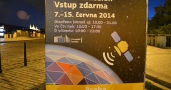 Banner wystawy Space Expo w Pradze / Credits - Krzysztof Kanawka, Kosmonauta.net