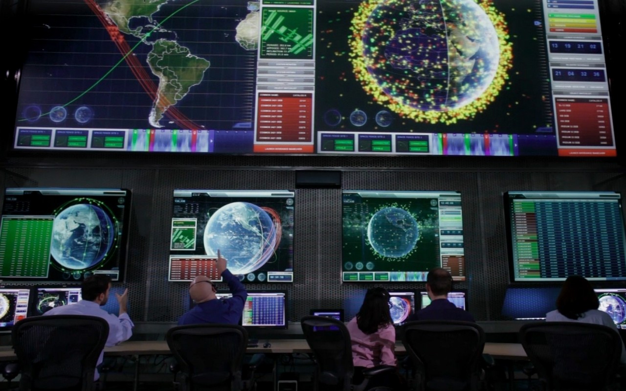 Wizualizacja centrum kontroli systemu Space Fence firmy Lockheed Martin / Credits: Lockheed Martin