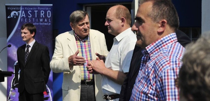 gen. Mirosław Hermaszewski na 3. Astro Festiwalu / fot. Wojtek Szabelski, freepress.pl