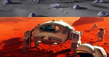 Wizje eksploracji NASA: Mars i Księżyc / Credits - NASA