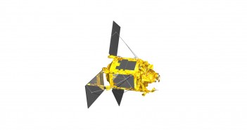 Wizualizacja satelity SPOT-6/SPOT-7 / Credits: EADS Astrium (Airbus Defence and Space)