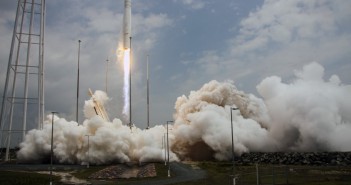 Start Antaresa-120 ze statkiem Cygnus Orb-2, 13 lipca 2014 / Credit: Orbital Science Corp.