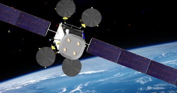Satelita Intelsat IS-22, oparty o platformę 702MP firmy Boeing / Credit: Boeing