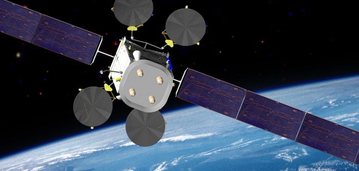 Satelita Intelsat IS-22, oparty o platformę 702MP firmy Boeing / Credit: Boeing