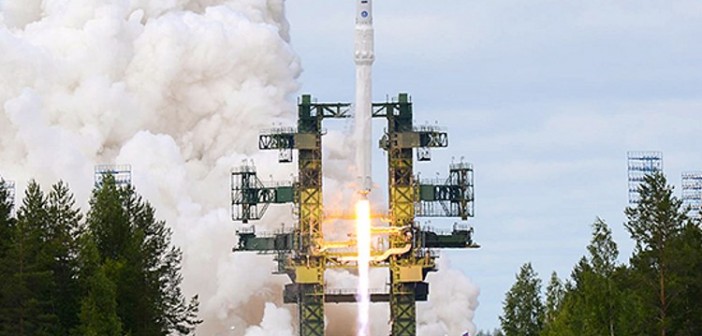 Start rakiety Angara-1.2PP, pierwszej rakiet z rodziny Angara, 9 lipca 2014 / Credits: Ministerstwo Obrony FR