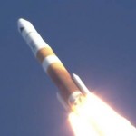 Start rakiety Delta 4 z satelitami GSSAP / Credits: ULA