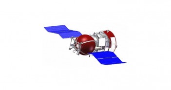 Wizualizacja satelity Foton-M 4 / Credit: TsSKB-Progress
