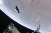 Cygnus Orb-2 opuszcza ISS / Credits - NASA TV