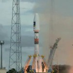 Moment startu rakiety Sojuz ST-B / Credits - Arianespace