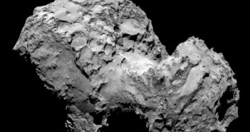 Obraz komety 67P / Credits - ESA/MPS/Rosetta