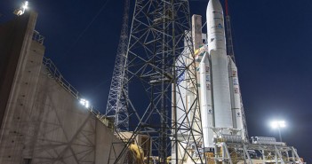 Ariane 5 V218 przed startem / Credit: Arianespace