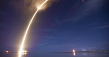 Start rakiety Falcon 9 z satelitą AsiaSat 6, 7 września 2014 / Credit: SpaceX