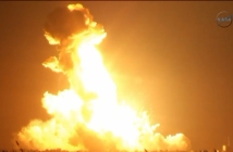 Eksplozja rakiety Antares-130 / Credits: NASA TV