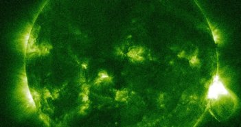 Moment rozbłysku klasy M7.3 / Credits - SDO, NASA