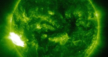 W momencie maksimum rozbłysku klasy X / Credits - NASA, SDO