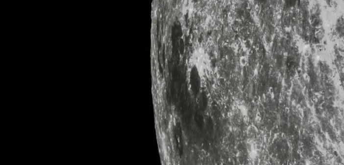 Księżyc obserwowany przez Chang'e 5-T1 / Credits - CNSA