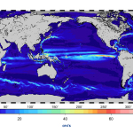 Prądy morskie i oceaniczne zwizualizowane dzięki danym z satelity GOCE