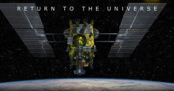 Poster misji Hayabusa 2 "Return to the Universe"