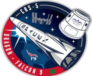 Logo misji CRS-5 / Credits - SpaceX